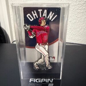 FiGPiN Shohei Ohtani Red Collectible Pin